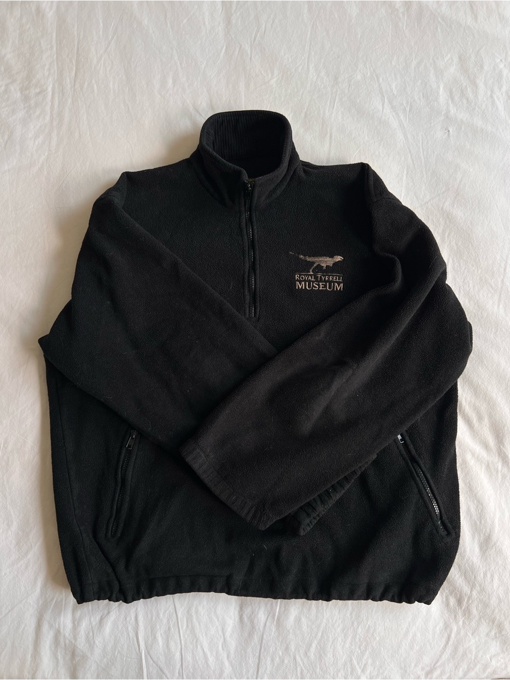 Vintage Royal Tyrrell Museum Quarter Zip fleece